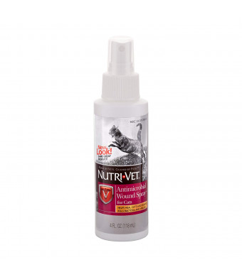 Nutri-Vet Antimicrobial Wound Spray, 4 oz
