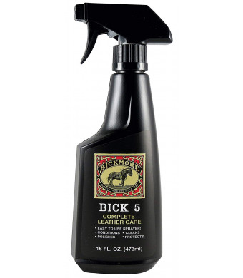 Bick 5 Leather Cleaner and Conditioner 16oz Spray - Bickmore Complete Leather Care