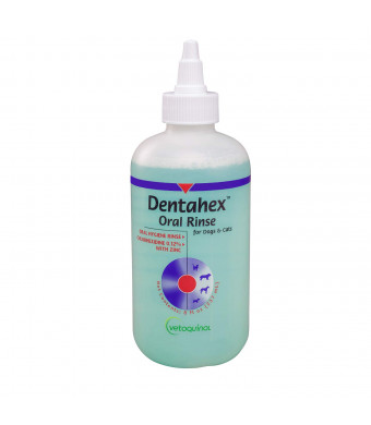 Vetoquinol 411425 Dentahex Oral Hygiene Rinse,8 oz