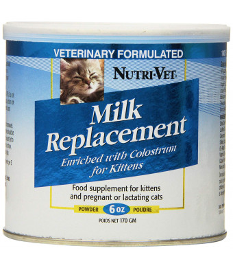 Nutri-Vet Milk Replacement For Kittens with Probiotics, 12-Ounce