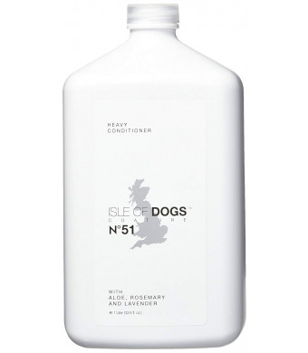 Isle of Dogs Coature No. 51 Heavy Management Dog Conditioner for damaged hair, 1 liter