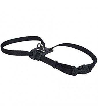 Coastal Pet Products DCP248BLK Nylon Li'l Pals Adjustable Right Dog Harness, Black