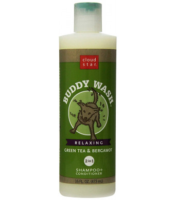 Cloud Star Buddy Wash Dog Shampoo- Green Tea And Bergamot, 16-Ounce Bottles (Pack Of 3)