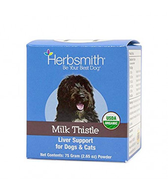 Herbsmith Organic Milk Thistle for Dogs and Cats