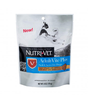 Nutri-Vet Wellness Adult-Vite Plus Soft Chews
