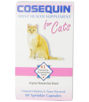 Cosequin Tablet for cats, 80 Count, 2-Pack