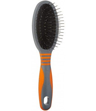 GoGo Pet Products Deluxe Pin Pet Grooming Brush, Large