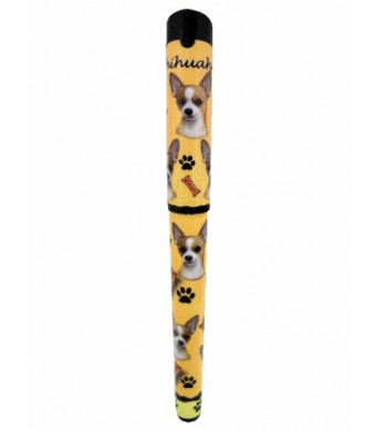 EandS Pets Chihuahua Pen Easy Glide Gel Pen, Refillable With A Perfect Grip, Great For Everyday Use, Perfect Chihuahua Gifts For Any Occasion