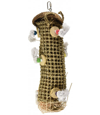 Penn Plax, Bird Life, Natural Weave Kabob Bird Toy, 24''H