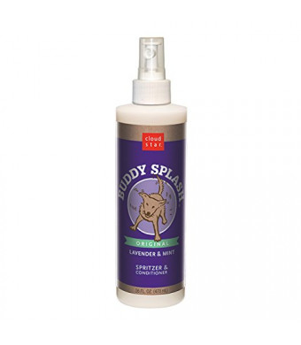 Cloud Star Buddy Splash Dog Spritzer and Conditioner, Lavender/Mint, 16-Ounce