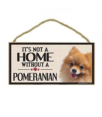 Imagine This Wood Sign for Pomeranian Dog Breeds