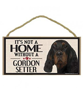 Imagine This Wood Sign for Gordon Setter Dog Breeds