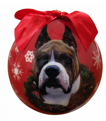 Boxer Christmas Ornament Shatter Proof Ball Easy To Personalize A Perfect Gift For Boxer Lovers
