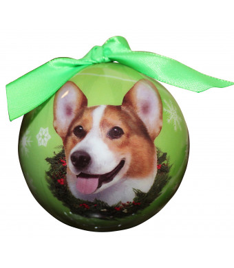 Welsh Corgi Christmas Ornament Shatter Proof Ball Easy To Personalize A Perfect Gift For Welsh Corgi Lovers