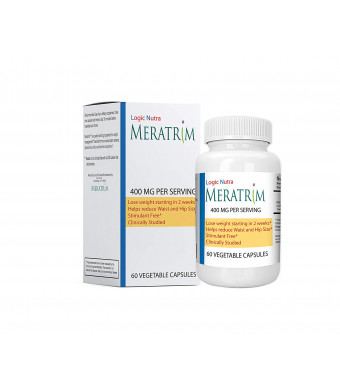 Meratrim 400 mg 60 Vegetarian Capsules Pure Weight Loss Slimming Formula 400mg Daily, FREE SHIPPING,Stimulant Free - Guaranteed to work or your money back! Take advanatage of this offer now!