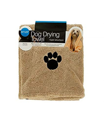 Kole Ultra-Absorbent Pet Bath Towel for Small, Medium, Large Dogs and Cats, Machine Washable