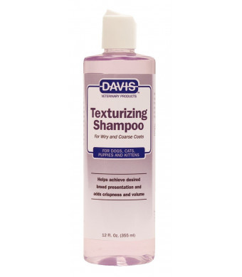 Davis TEXS12 Texturizing Pet Shampoo, 12 oz