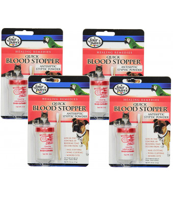 Four-Paws Blood Stopper Powder, 0.5 Ounce