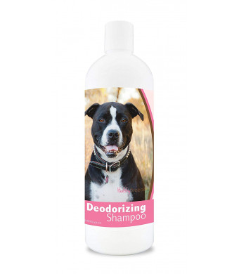 Healthy Breeds Dog Deodorizing Shampoo - Sweet Pea and Vanilla Scent - Hypoallergenic and pH Balanced Formula - 16 oz