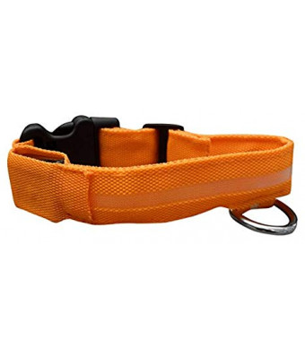 ASPCA Adjustable LED Safety Collars for Dogs and Cats, Three Long Lasting Blinking Options