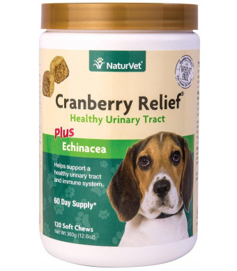 NaturVet Cranberry Relief Plus Echianecea Soft Chew