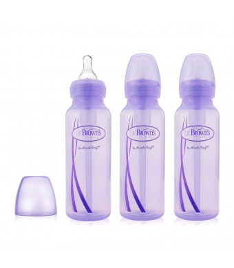 Dr. Brown's Options Baby Bottles, Purple, 8 Ounce