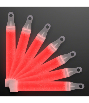 4" RED Mini Glow Sticks (Set of 50)