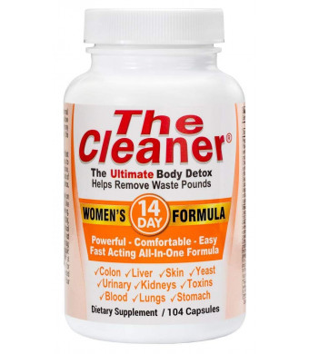 Century Systems The Cleaner - Women's Formula 104 Capsules by 14 Day Women's Formula