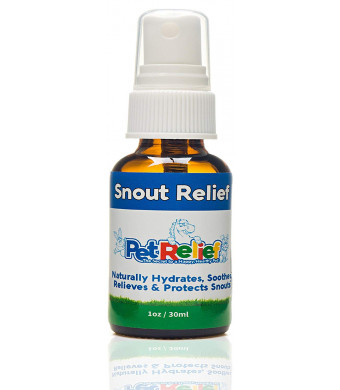 Natural Dog Dry Nose Relief, Nose Moisturizer,! 40 Day Supply (30ml) Dry, Cracked, Chapped Nose Balm, Better Than Meds, No Side Effects! USA Made By Pet Relief
