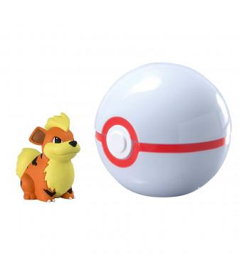 Pokmon Clip And Carry Pok Ball, Growlithe And Premier Ball