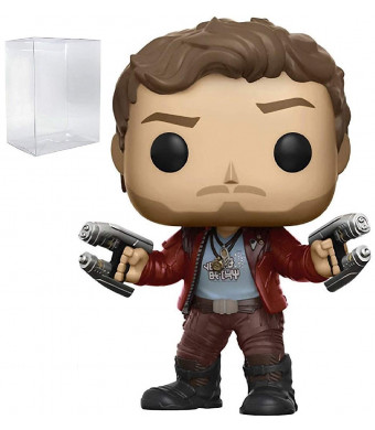 Funko Pop! Marvel: Guardians of the Galaxy Vol. 2 - Star Lord Vinyl Figure (Bundled with Pop Box Protector Case)