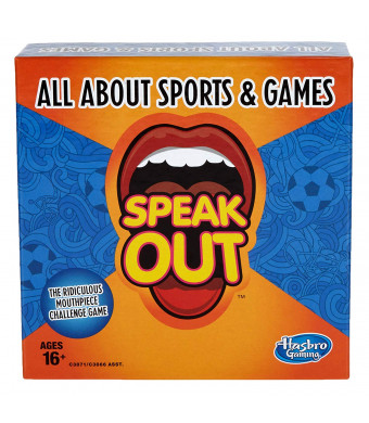 Hasbro Gaming Speak Out Expansion Pack: All About Sports and Games