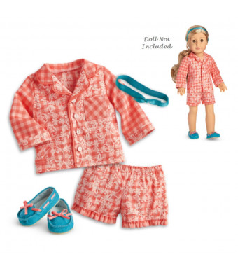 American Girl Tenney's Gingham Pajamas for 18-inch Dolls