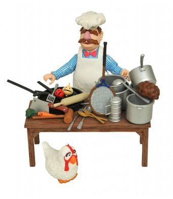 DIAMOND SELECT TOYS The Muppets: Swedish Chef Deluxe Figure Set