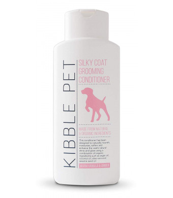 Kibble Pet Grooming Conditioner - Vet Recommended - Human Salon Quality formulated for a Silky, hydrated, Healthy Coat :: Pet pH Balanced, Hypoallergenic and Made with Natural and Organic Ingredients