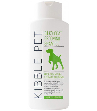 Kibble Pet Grooming Shampoo - Vet Recommended - Human SALON Quality Formulated For A Silky, Hydrated, Healthy Coat :: Pet pH Balanced, Hypoallergenic and Made With Argan Oil, Aloe Vera and Coconut Oil