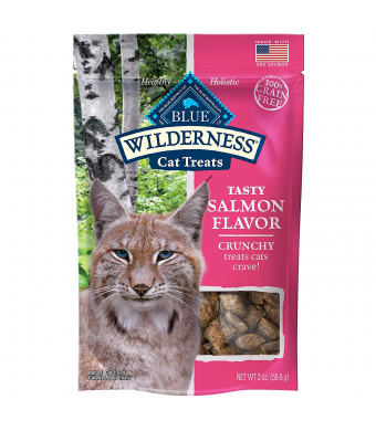 Blue Buffalo Blue Wilderness Salmon Flavor Crunchy Cat Treats