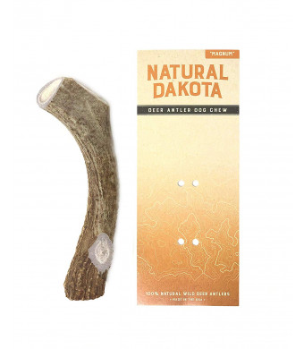 Natural Dakota Premium Deer Antler Dog Chew Toys