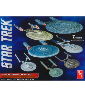 Round 2, LLC AMT 0954 1/2500 Star Trek USS Enterprise Box Set Snap