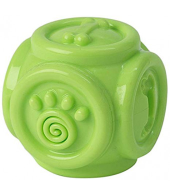 PetRageous 14001 Wacky Bouncer Small Lime Green Pet Squeaky Toy