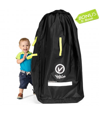 VolkGo Durable Stroller Bag for Airplane - Standard or Double/Dual Stroller Gate Check Bag