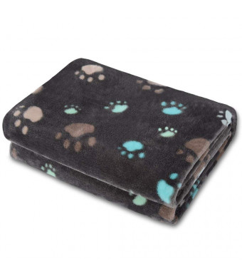 Allisandro Super Soft and Fluffy Dog Cat Puppy Blanket,Total 4 Sizes for Small Medium Large Pet