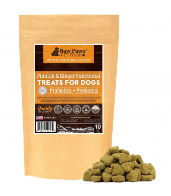 Raw Paws Natural Dog Supplement Soft Chew Treats, Made in The USA - 3 Unique Formulas for Overall Health - Omega 3 Skin and Coat, Hip and Joint and Prebiotics and Protiotics for Dogs