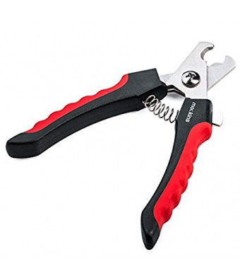 Mockins Professional Dog Nail Clipper with Ergonomic Handles and Semi Circular Blades Making The Pet Nail Clippers Safe and Easy to Use