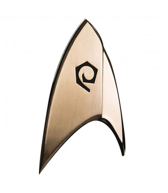 filmwelt-shop QSTR129 Quantum Mechanix Star Trek Discovery-Operations Badge, Multi Colour