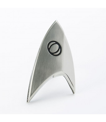 Quantum Mechanix Abysse Corp_BIJQMX002 Star Trek - Insignia Badge: Sciences, Multi Colour