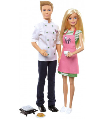 Barbie and Ken Caf Set