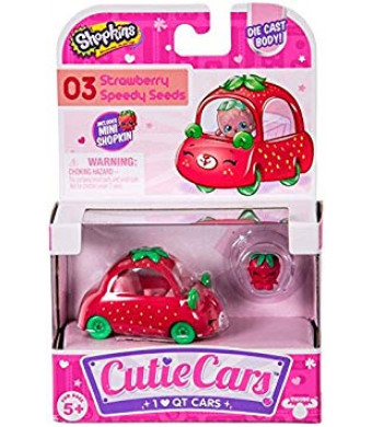 Shopkins Cutie Cars 03 Strawberry Speedy Seeds