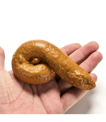 1 Pc Funny Joke Tricky Toys Mischief Turd Gag Gift Realistic Shits Poop Fake Turd Classic Shit Practical