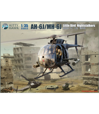 KH50003 Kitty Hawk 1/35 AH-6J/MH-6J Little Bird Nightstalkers [MODEL BUILDING KIT]